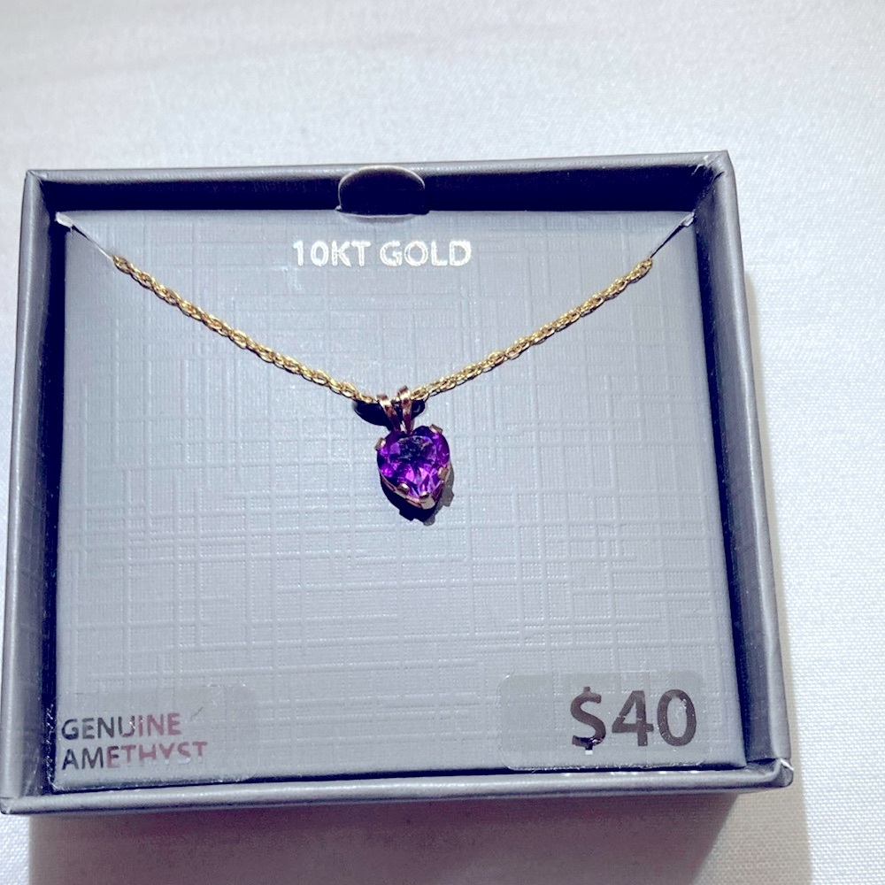 NEW!!❤️💍❤️Genuine Amethyst